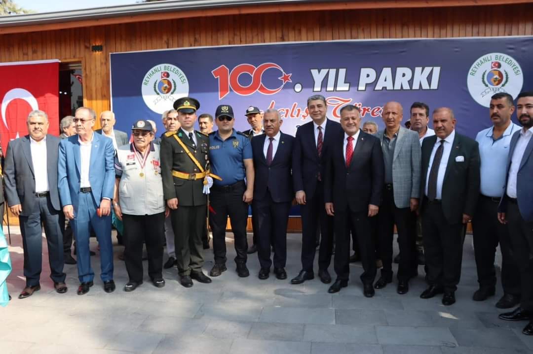 Sayın ÖZTÜRK' ün 100. Yıl Parkı Açılışı Katıldı.